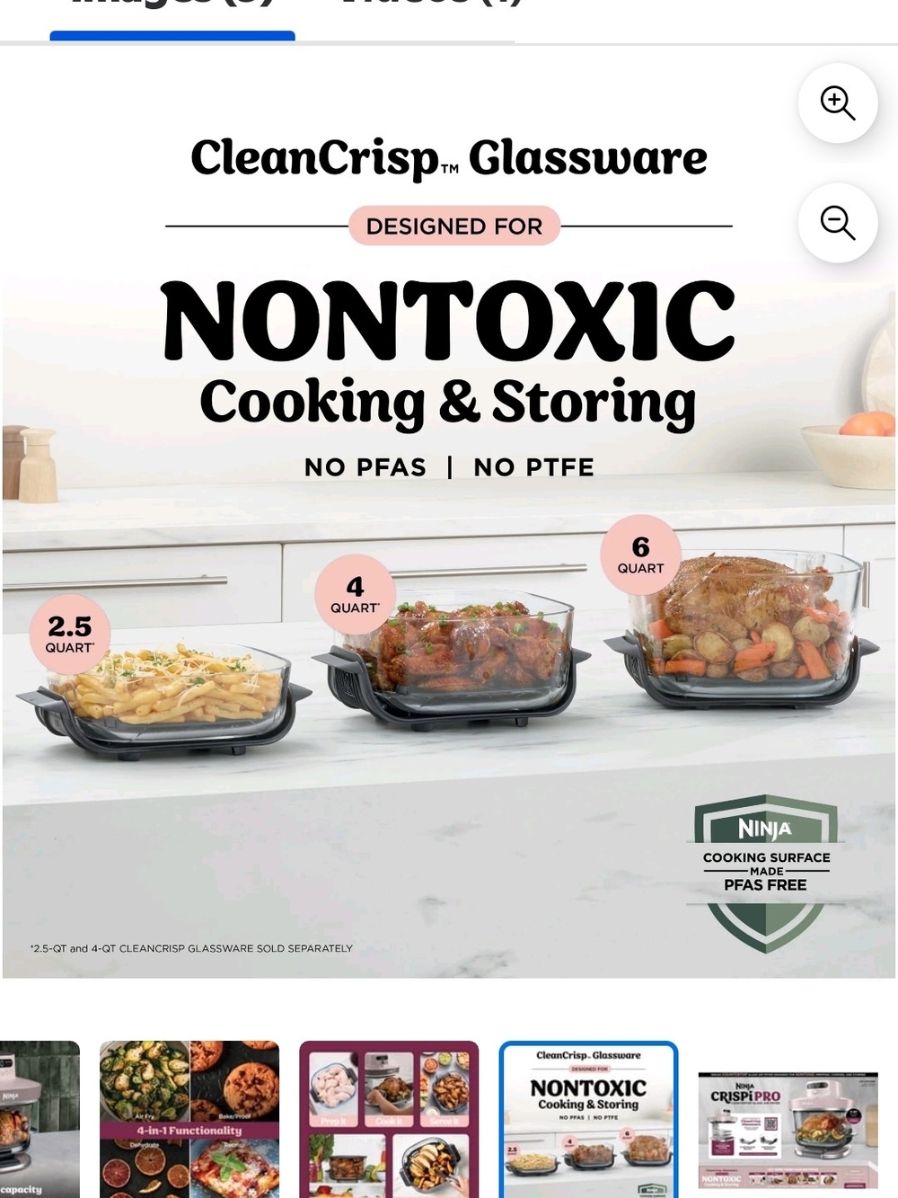 Ninja Air Crispipro 6qt - Picture 6 of 7